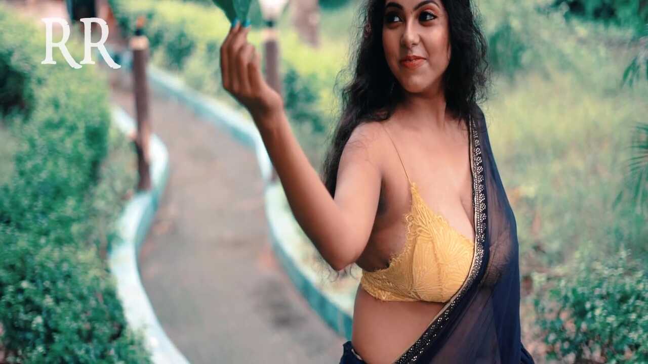 Nature Love Roohi Blue Saari RR Hot Photoshoot Video 2021