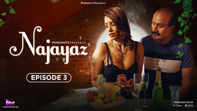 Najayaz 2024 Primeshots Hindi XXX Web Series Episode 3